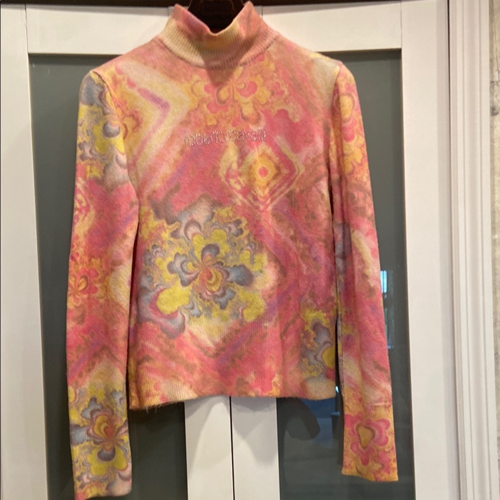 Roberto Cavalli Multicolor Patterned Sweater - image 1